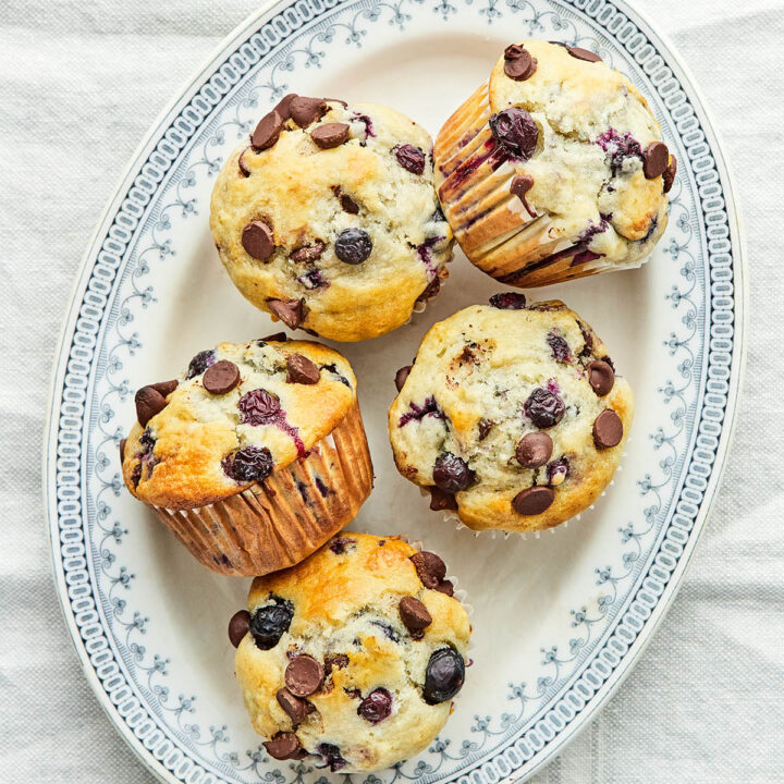 Blueberry Chocolate Chip Muffins Kelly Neil