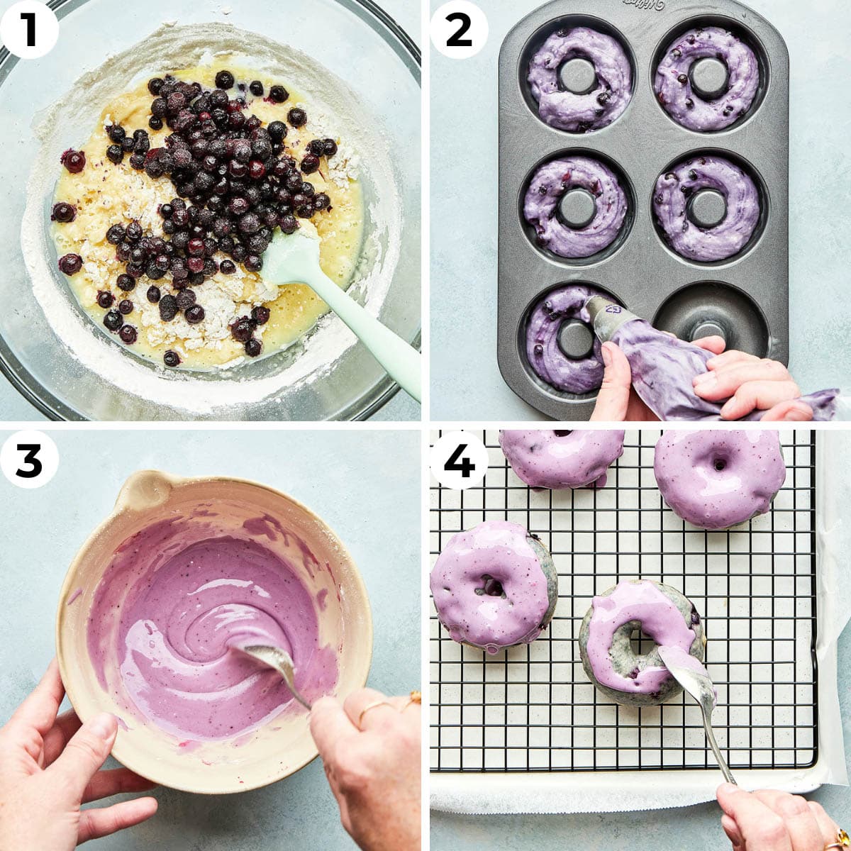 Process shots one through four to make this recipe.