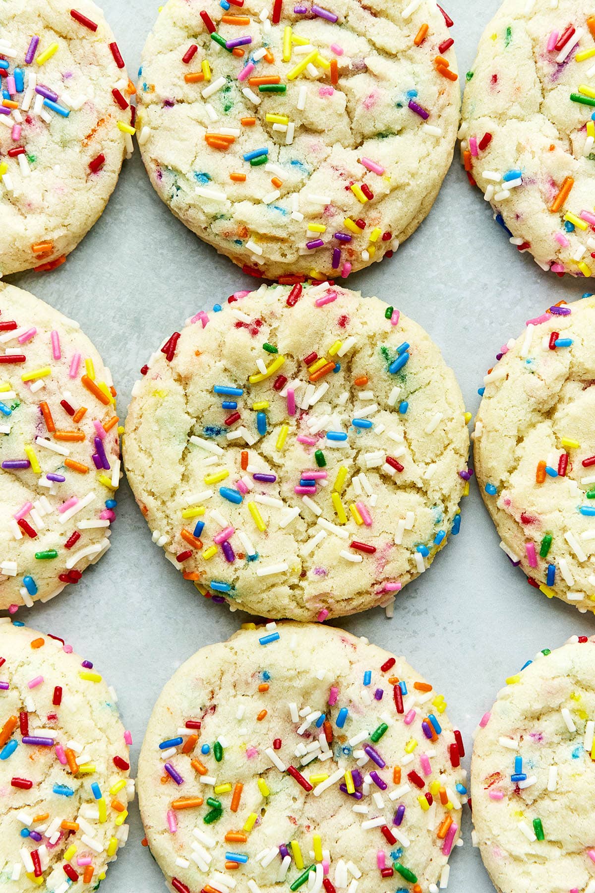 Sugar Cookies With Sprinkles