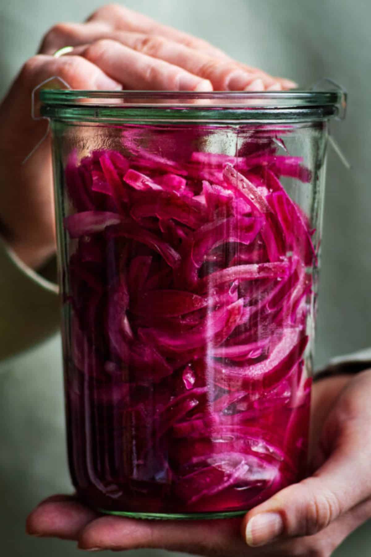 Pickled Red Onions, one of 25 easy Cinco de Mayo recipes.