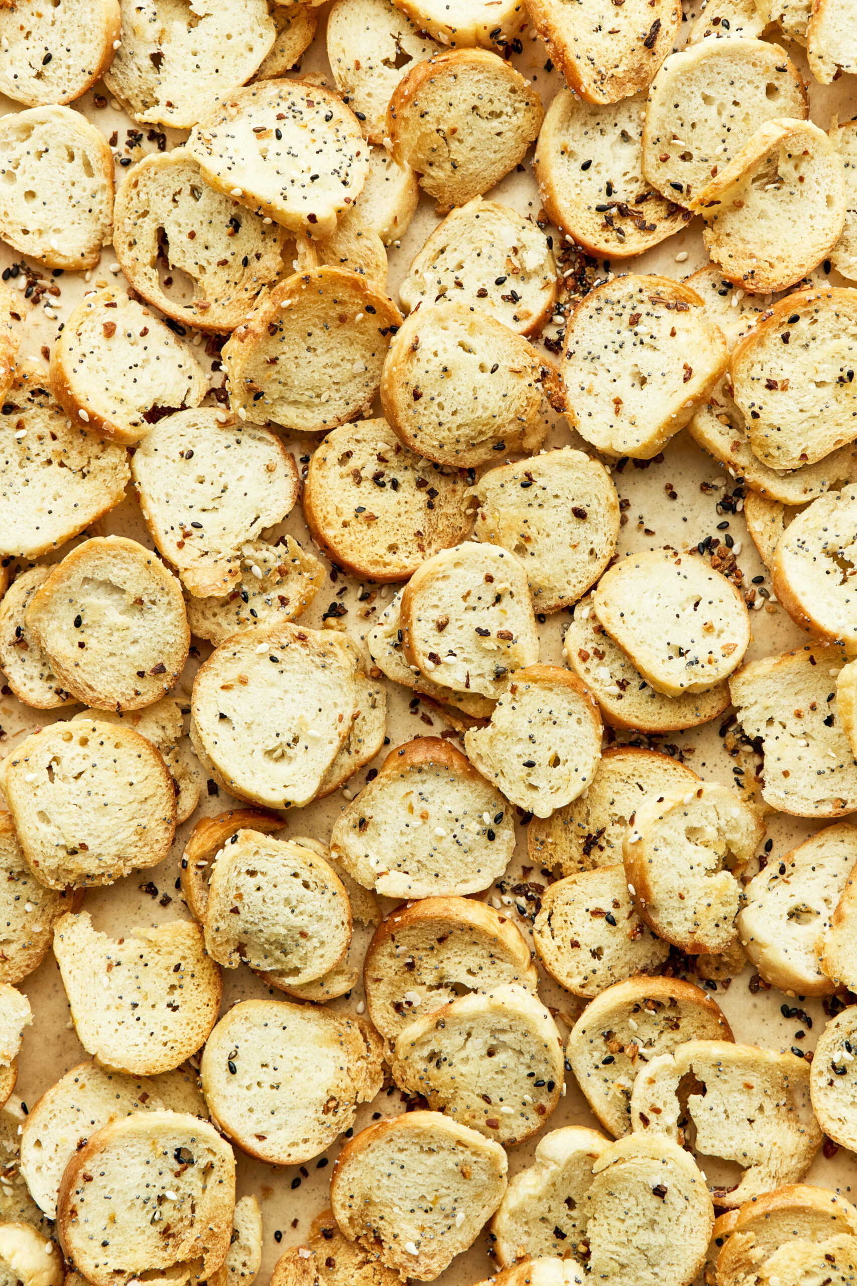 Homemade Bagel Chips (Only 3 Ingredients!)