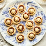 A plate of Cape Breton pork pies.