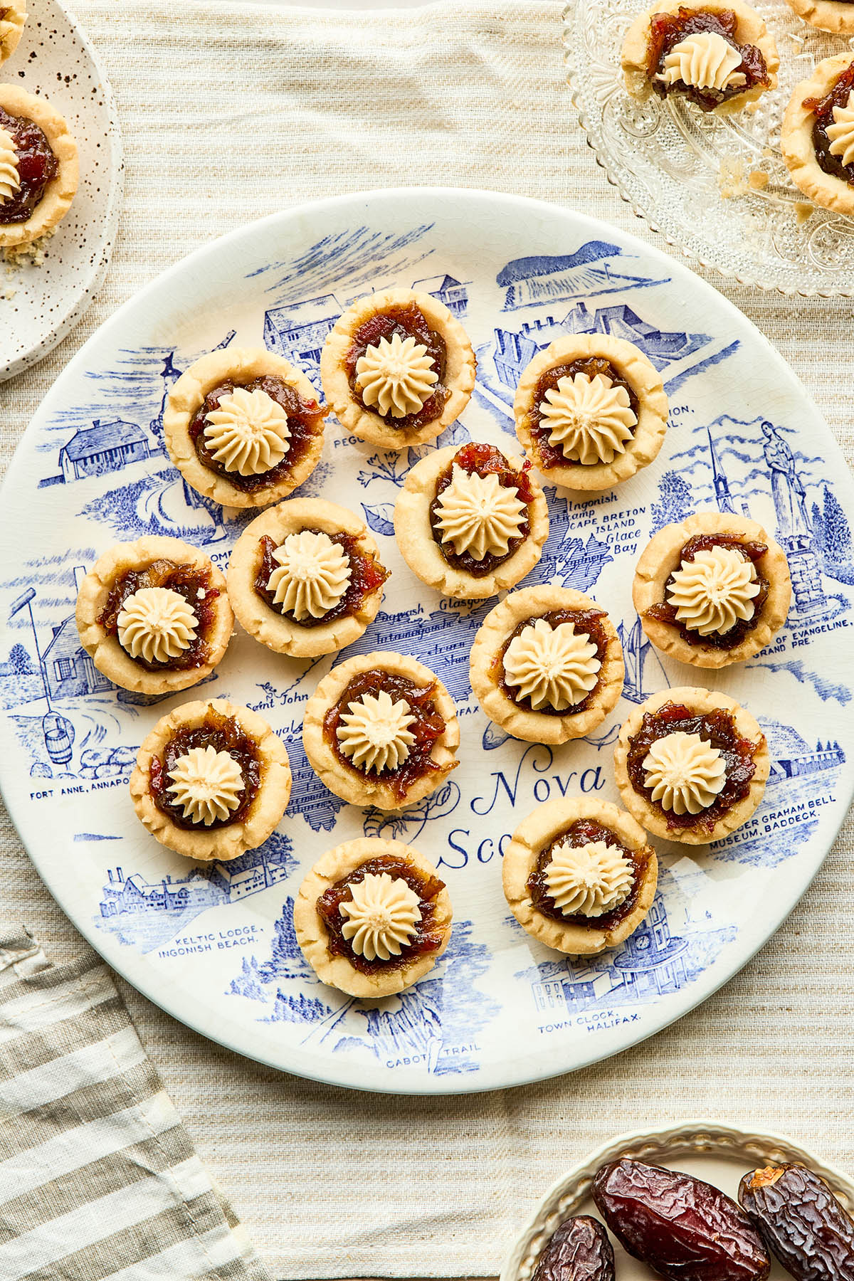 Cape Breton Pork Pies (Sticky Date Tarts with Maple Icing)