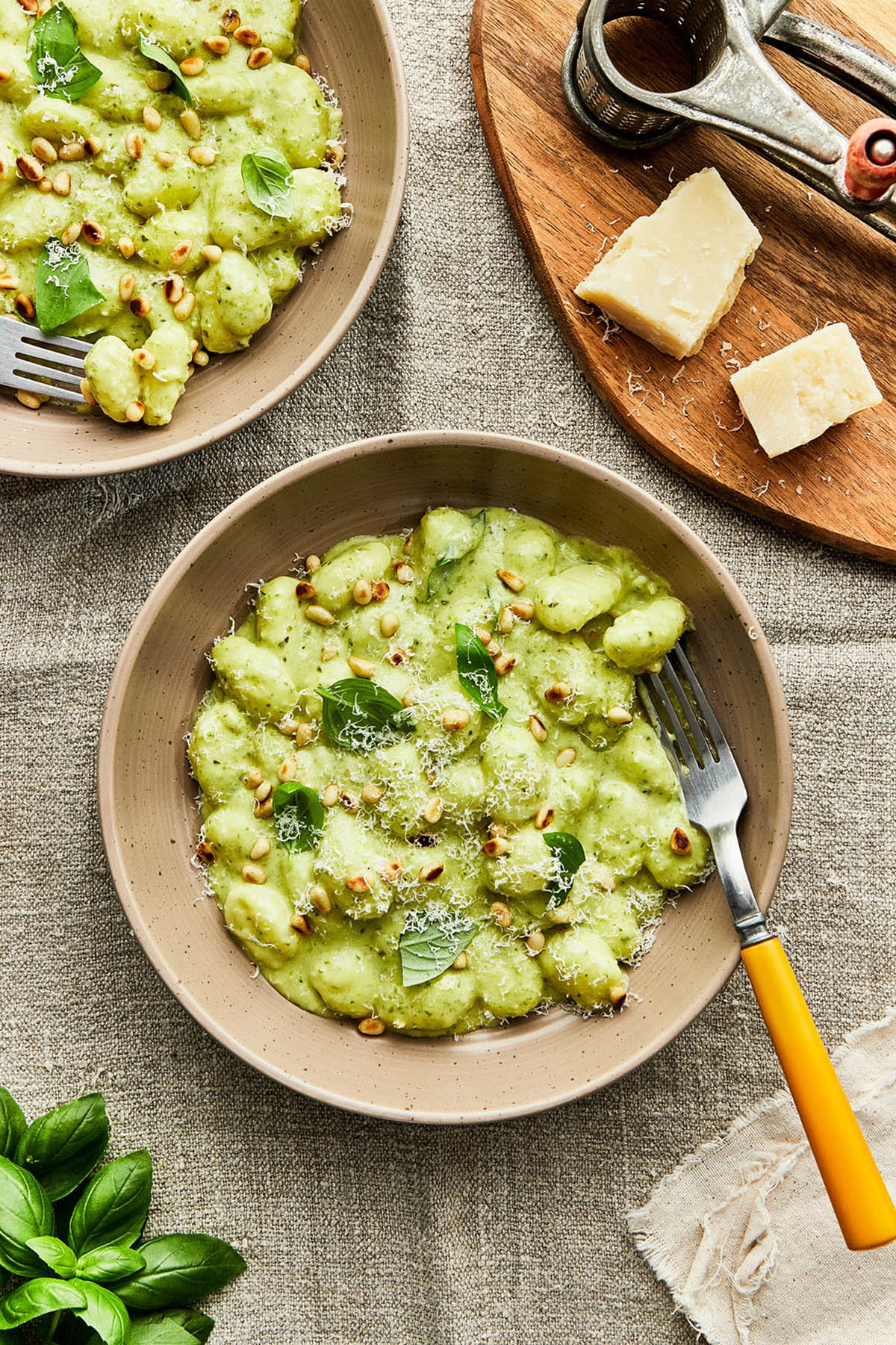 Creamy Pesto Gnocchi