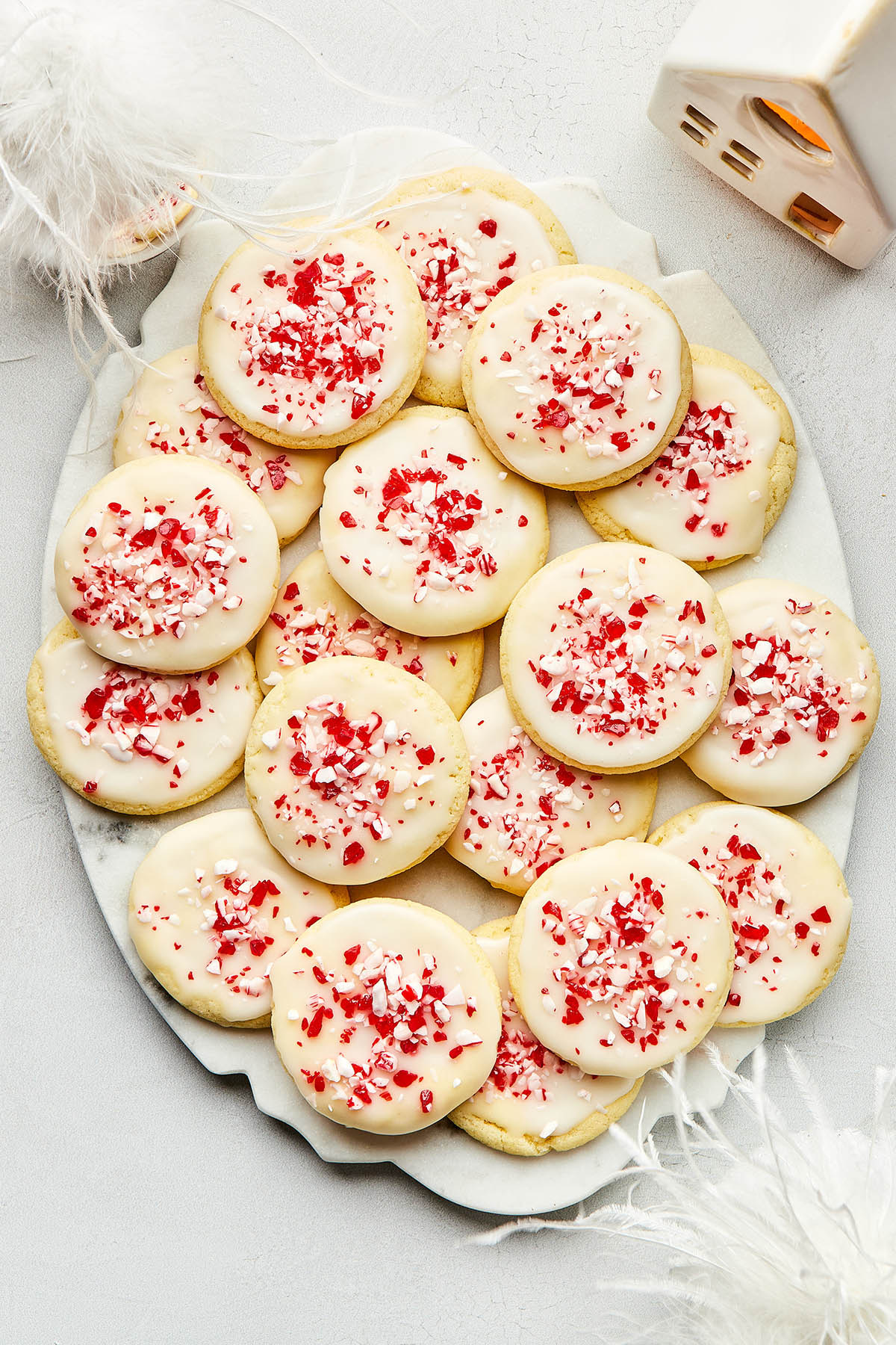 Peppermint Sugar Cookies