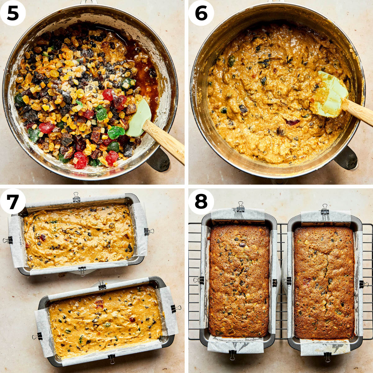 Process shots 5 through 8 to make this recipe.