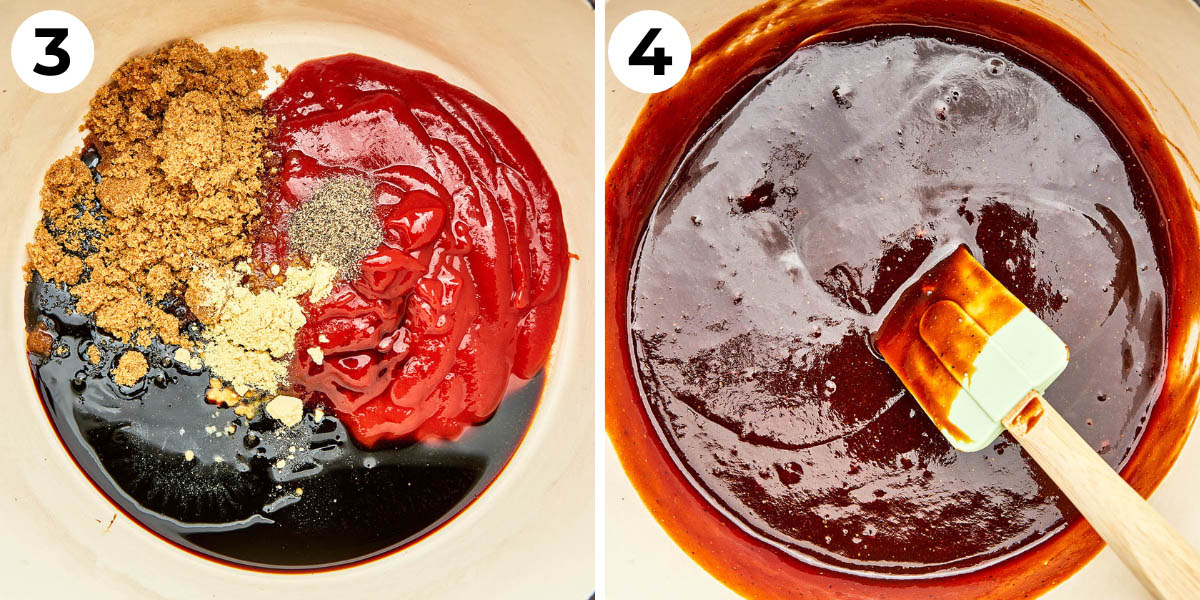 Process shots three and four to make this recipe.