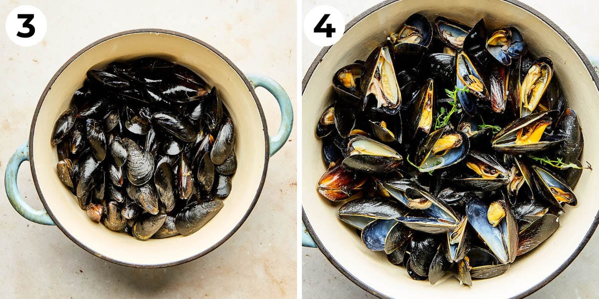 Process shots three and four to make this recipe.