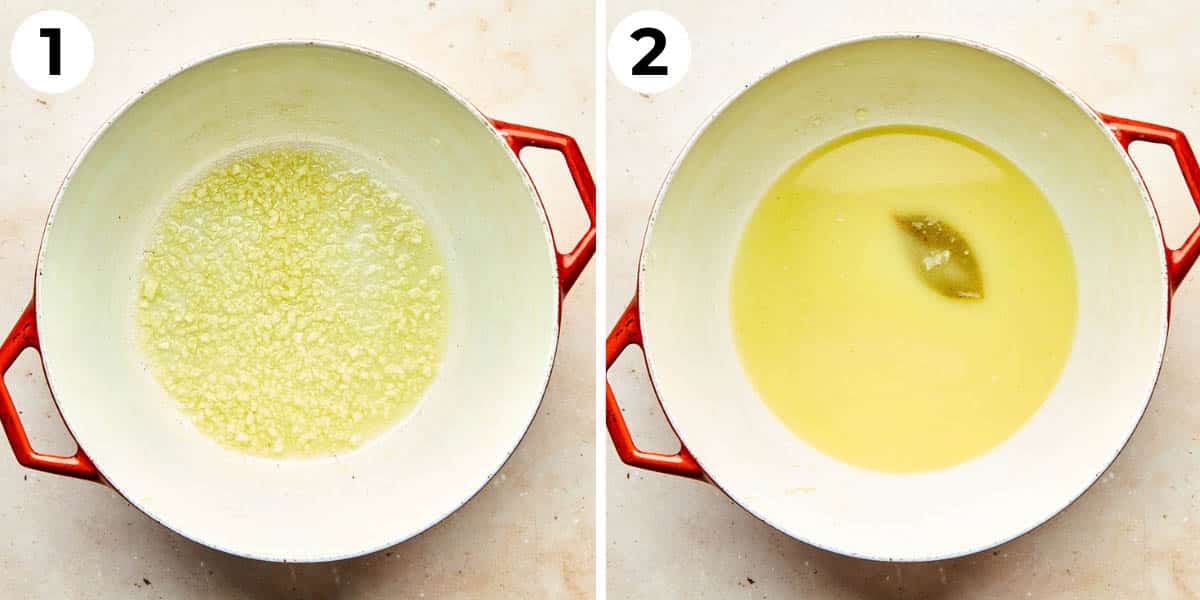 Process shots one and two to make this recipe.