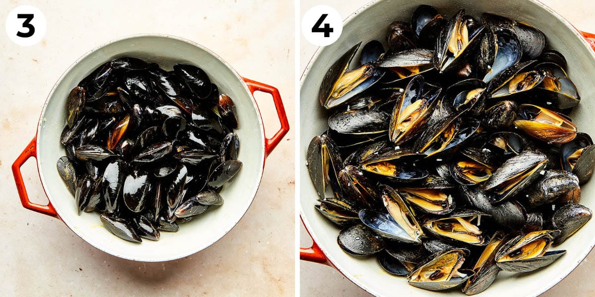 Process shots three and four to make this recipe.