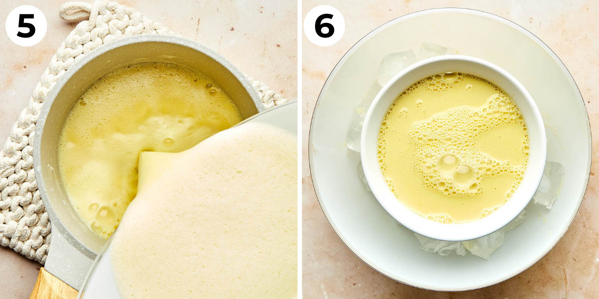 Process shots five and six to make this recipe.